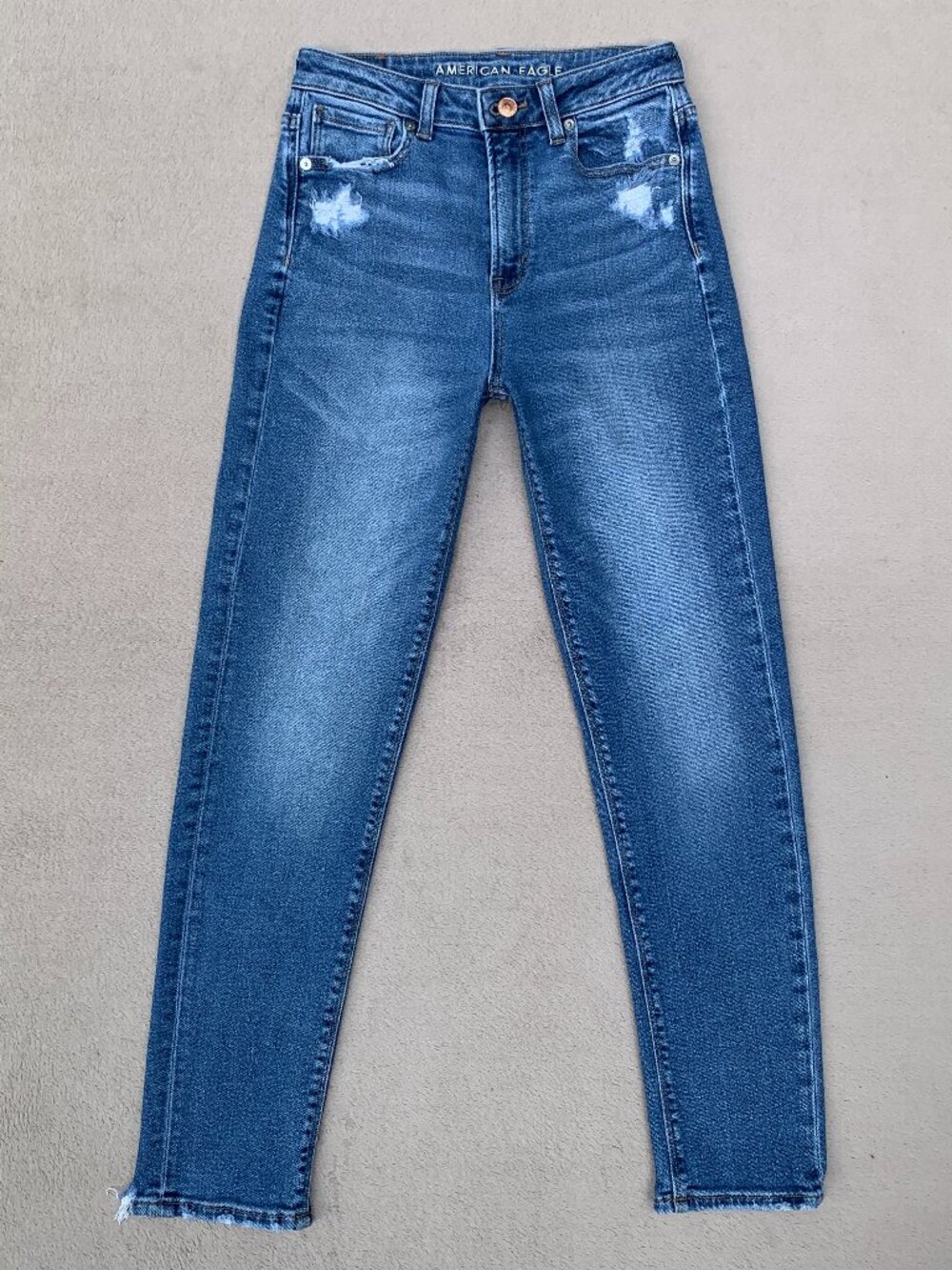 American Eagle Outfitters Stretch High Rise Mom Jeans Sz 2R